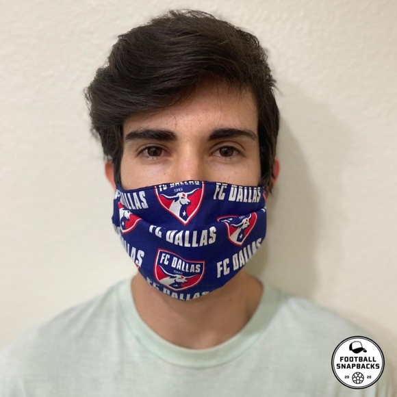 3 Pack FC Dallas MLS Adult Washable Face Mask - Picture 1 of 3